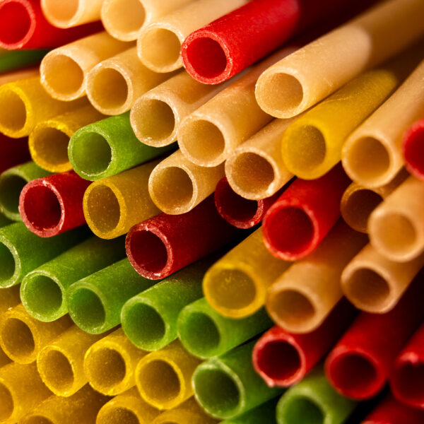 Trinkhalme ⌀ 6 x 200 mm, gemischte Farben