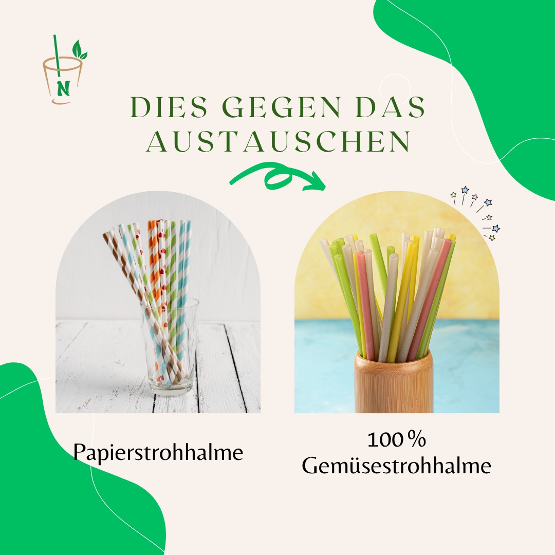 Naturstrohhalme sind die bessere Wahl