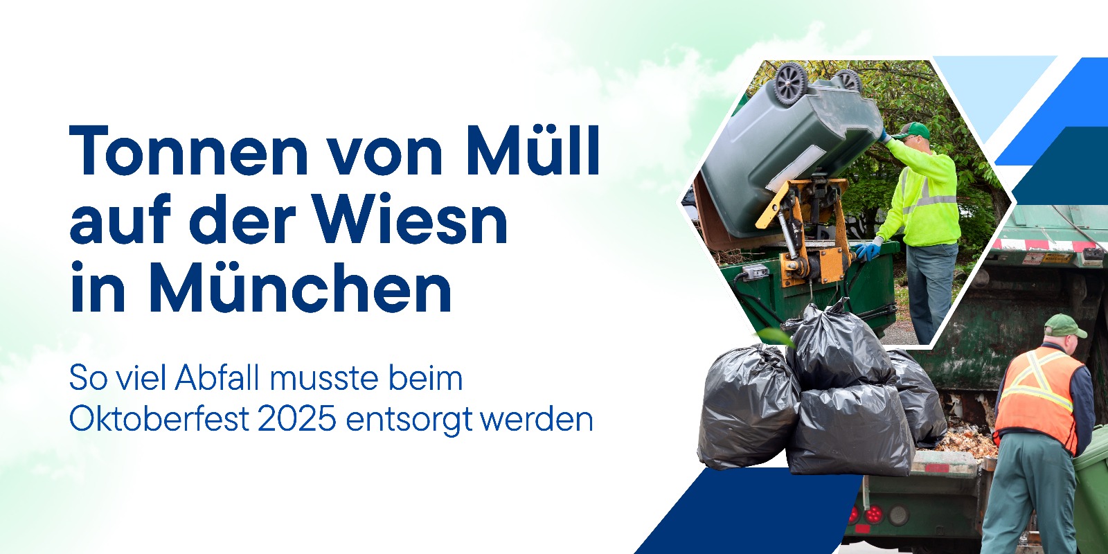 962 Tonnen Müll: Nachhaltige Lösungen für das Oktoberfest und Großveranstaltungen