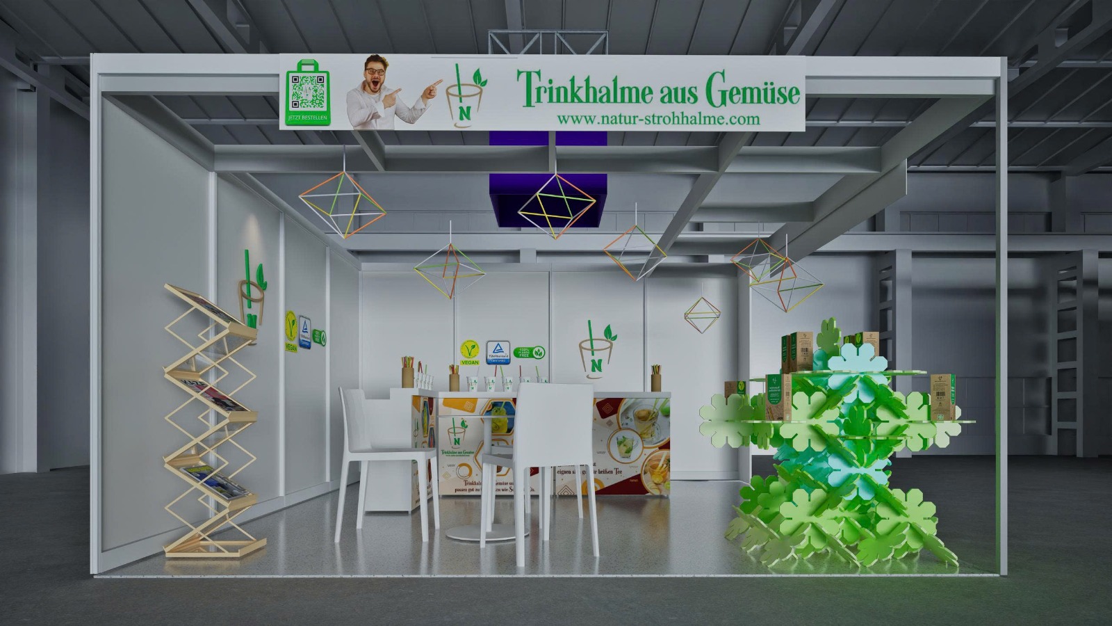 Natürliche Strohhalme auf der Intergastra 2026