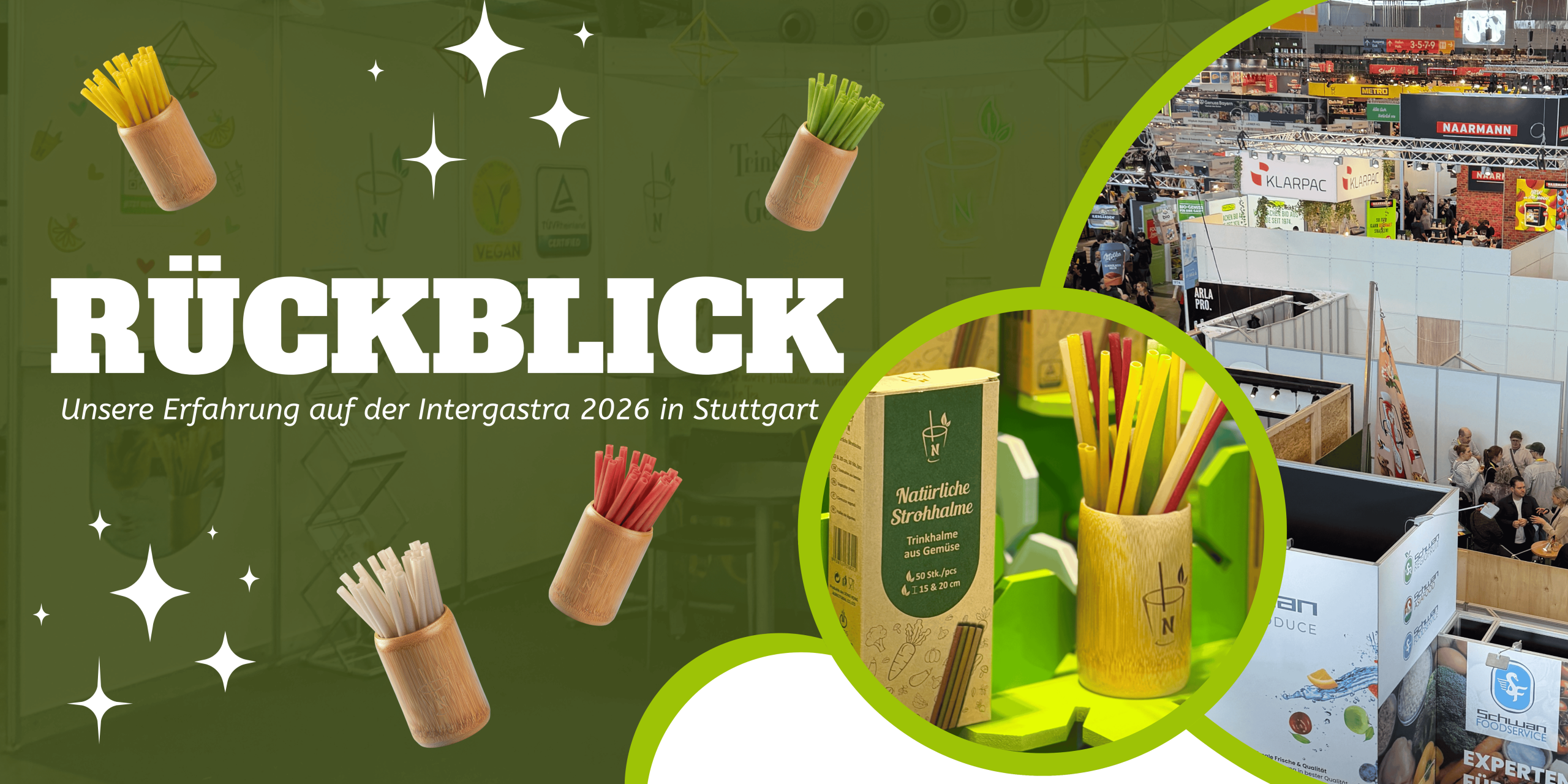 Gemüse-Trinkhalme auf der Intergastra 2026: Ein Rückblick voller Innovation