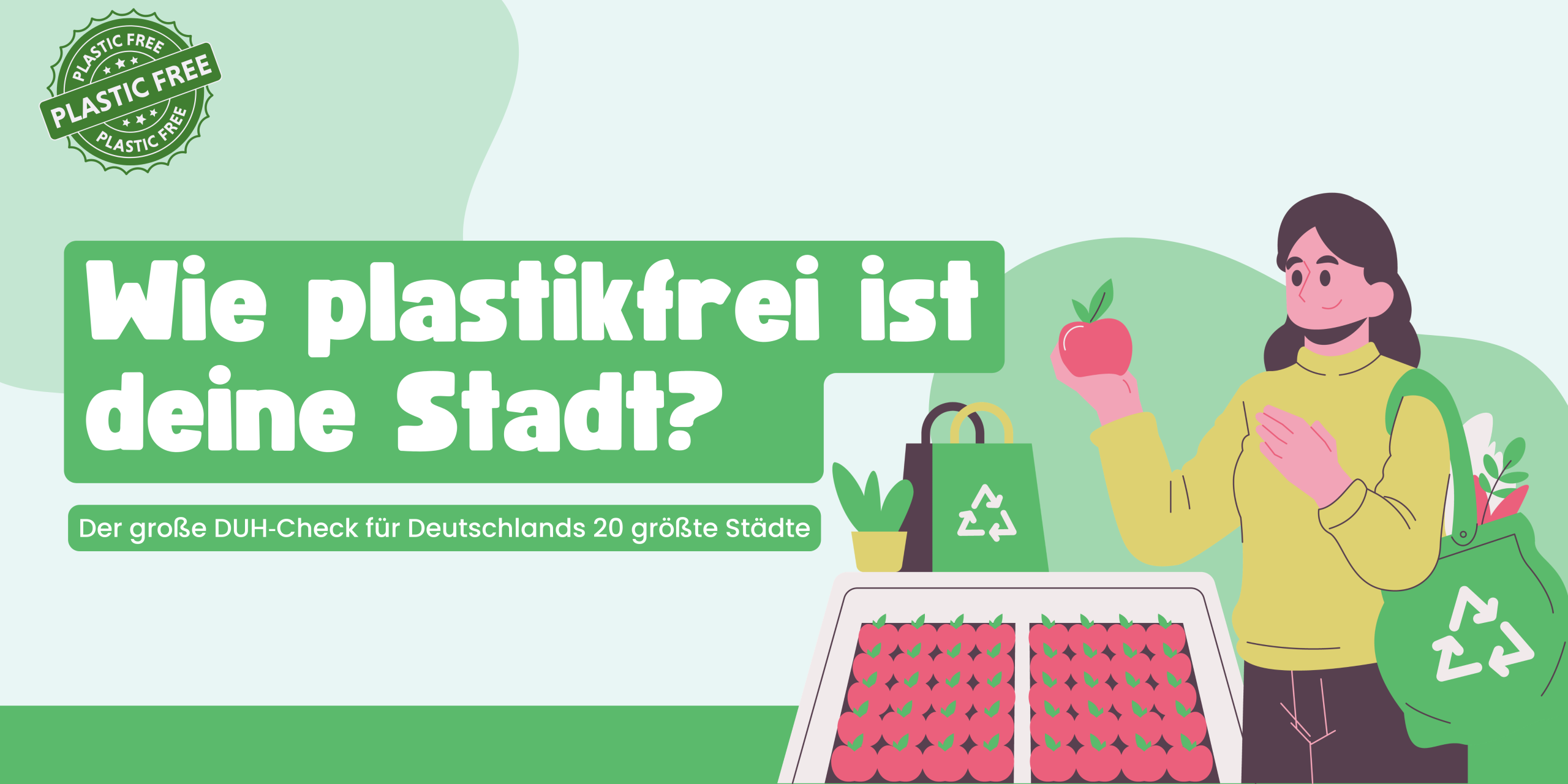 Wie plastikfrei ist deine Stadt? Warum Natur-Strohhalme der Schlüssel zur nachhaltigen Kommune sind