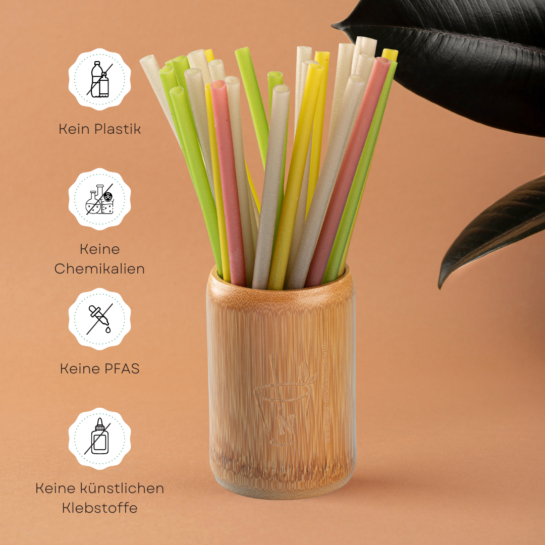 Vorteile mit Natur-Strohhalmen